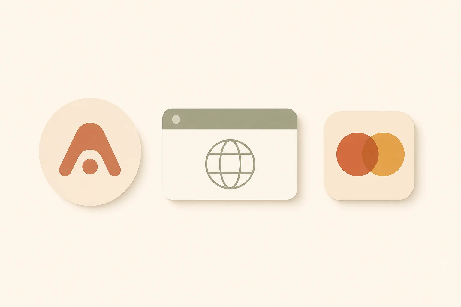 White label software brand identity setup with custom logo domain and payment processor